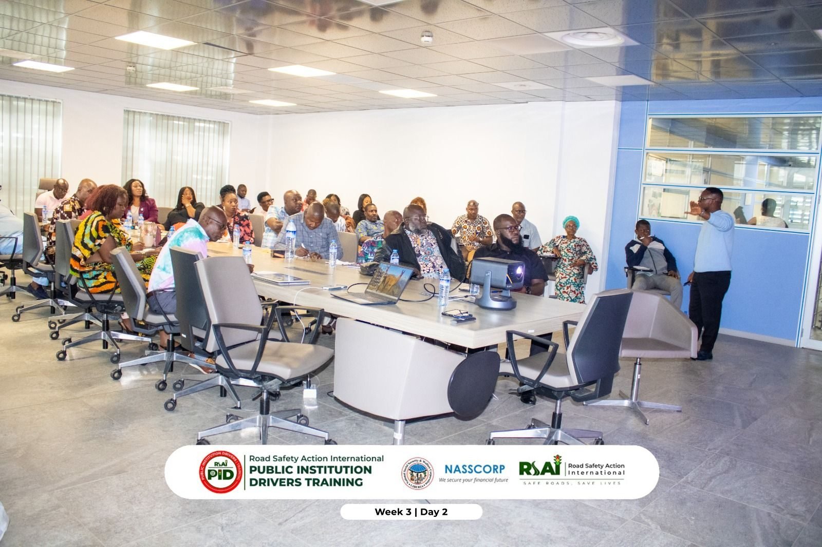 the third batch in session at NASSCORP headquarters
